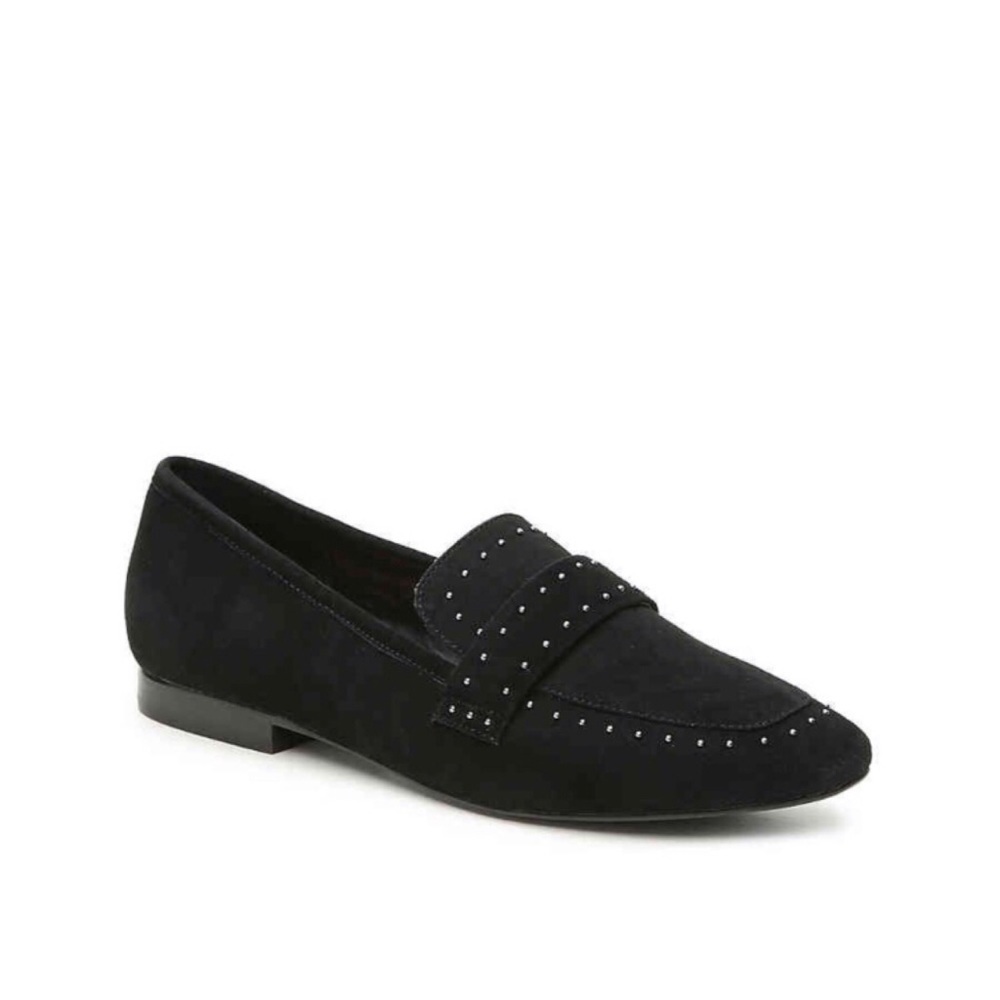 Bleecker & Bond Studded Suede Arden Loafers